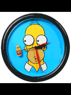 Gifs divertidos Homer Simpson.