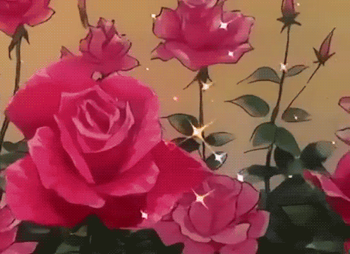 Rosas Glitter Gifs