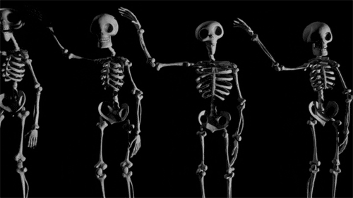 Esqueletos Halloween
